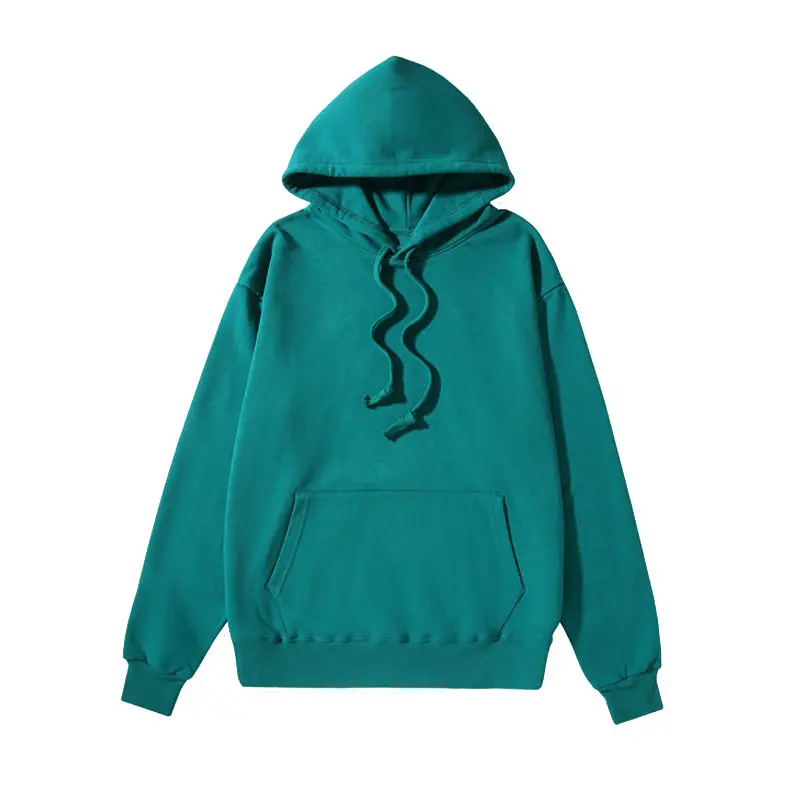 380g looped hood   glass blue