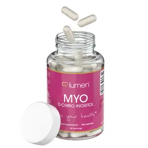 Lumen Naturals Myo & D-Chiro Inositol Support for Women, Vitamin B8 - 1500mg Per Serving -180 Capsules - 60 Servings