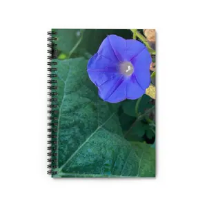 Morning Glory Spiral Notebook