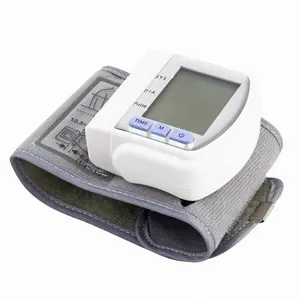 Digitlal Tensiometro Health Medical BP Sphygmomanometer Wrist cuff Digital Blood Pressure Monitor Heart Beat Rate Pulse Meter