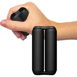 ONO Roller - Handheld Fidget Toy for Adults | Help Relieve Stress, Anxiety, Tension | Promotes Focus, Clarity | Compact, Portable Design (Black, Junior Size - ABS Plastic)