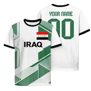 Iraq Soccer USA 2026 Shirt, Iraq Football Lover Tee, Iraq Kit 2026 Custom, Iraq Soccer Gift for Men Women