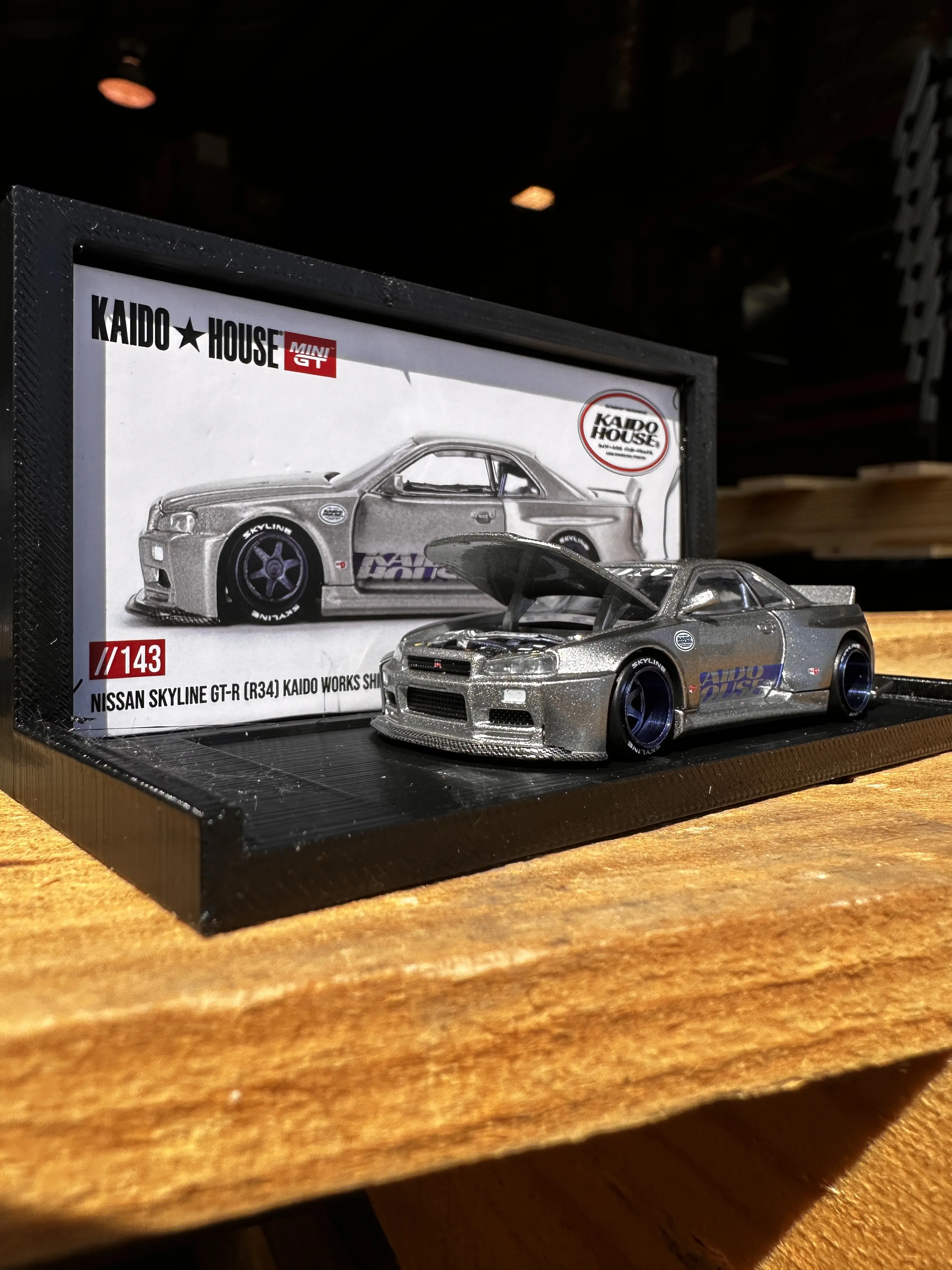 Kaido House Display Boxes, Collectible Diecast Toy & Model Car Storage Solution