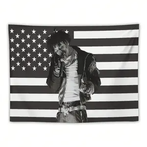 1pc 2D Printed Musical Flag Inspired By Youngboy - Wall Decoration For Boys' Bedrooms, Living Rooms And Dormitories, Men'S Cave (3X5) (Single-Sided Printing) Wall Tapestries