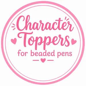 Character Toppers For Beaded Pens- Live Claim Only