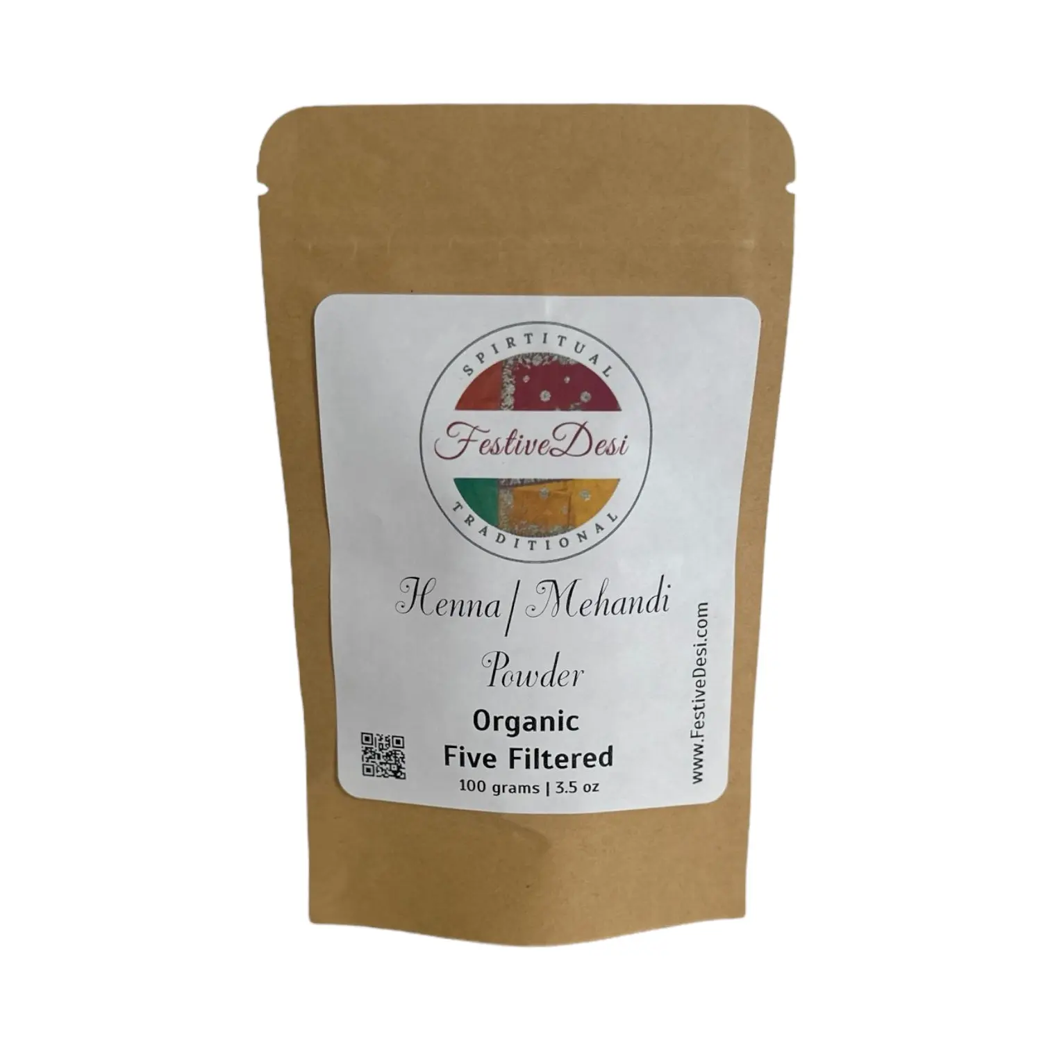 Natural Henna Powder for Henna Designing | Body Art Quality | Five Filtered | 100 grams