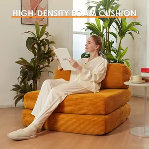 Folding Sofa Bed Sleeper Sofa Bed Convertible Sleeper Fold Out Couch With Pillow Foldable Mattress Futon Couch Modern Lazy Sofa For Living Room Dorm Guest Room Home Office Apartment