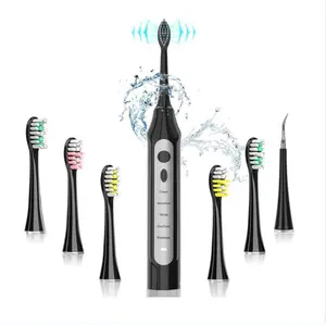 Electric Toothbrush, Multiple Cleaning Modes, USB Rechargeable, Tool Accessories for Home Oral Care Cleansing