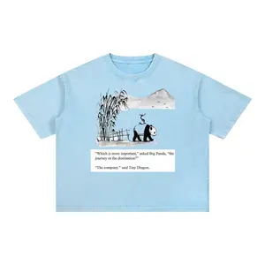 Mineral Wash Boxy Cotton T-Shirt