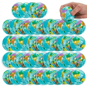 2 1/2" Bulk 48 Pc. Multicolored Globe Foam Stress Balls
