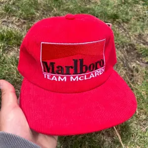 New Marlboro Corduroy Embroidered SnapBack Hat