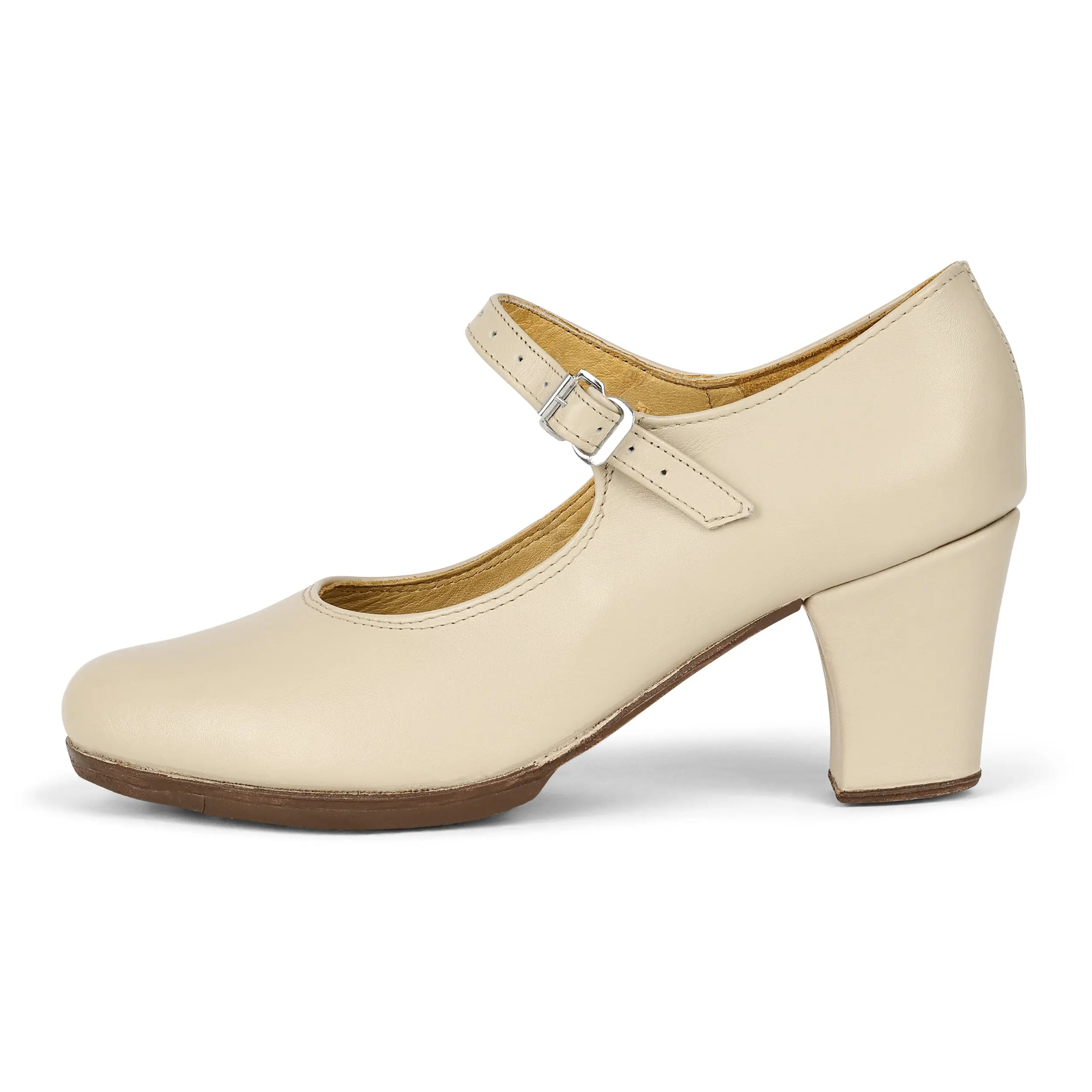 Cesman Women's Leather Folklórico Shoes – 6cm Heel
