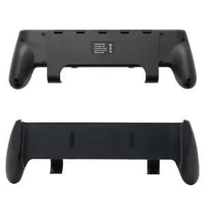 Switch OLED Grip, Switch OLED Console Grip with Game Storage (Up to 6 Games) - Black