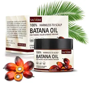 SAUVASINE Batana Oil - 100% Pure & Natural Hair Growth Treatment from Honduras, Repairs Damage & Boosts Thickness, 120ml Perfect Gift for Women/Men, Organic Haircare Shampoo