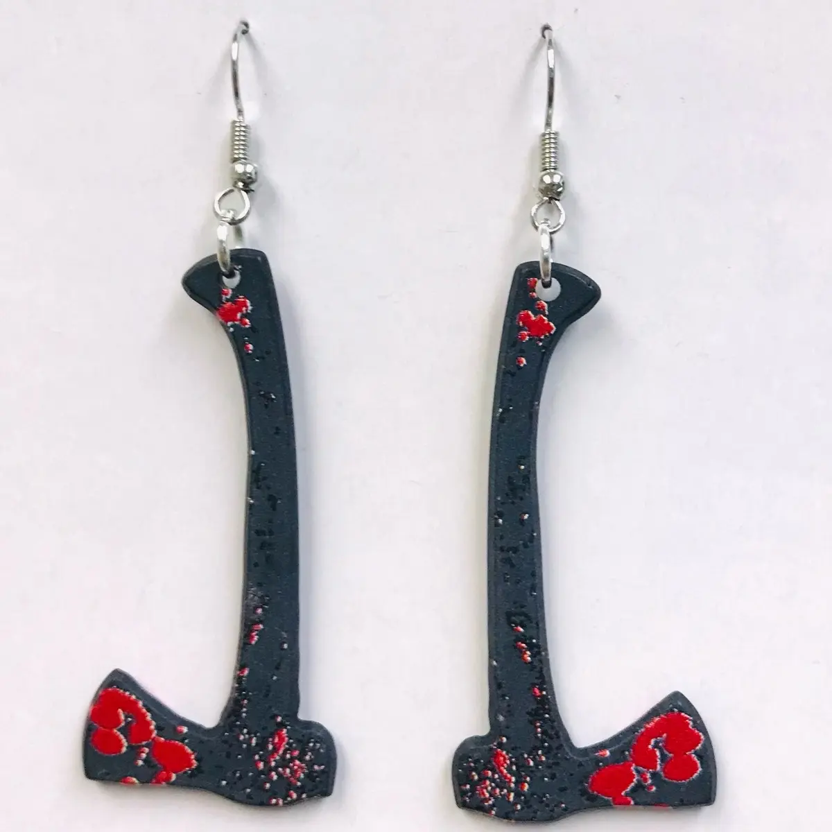 Axe earrings