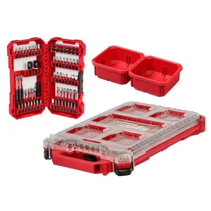 Milwaukee 48-32-5151 Shockwave Impact Duty Driver Bit PACKOUT Kit 70 Piece