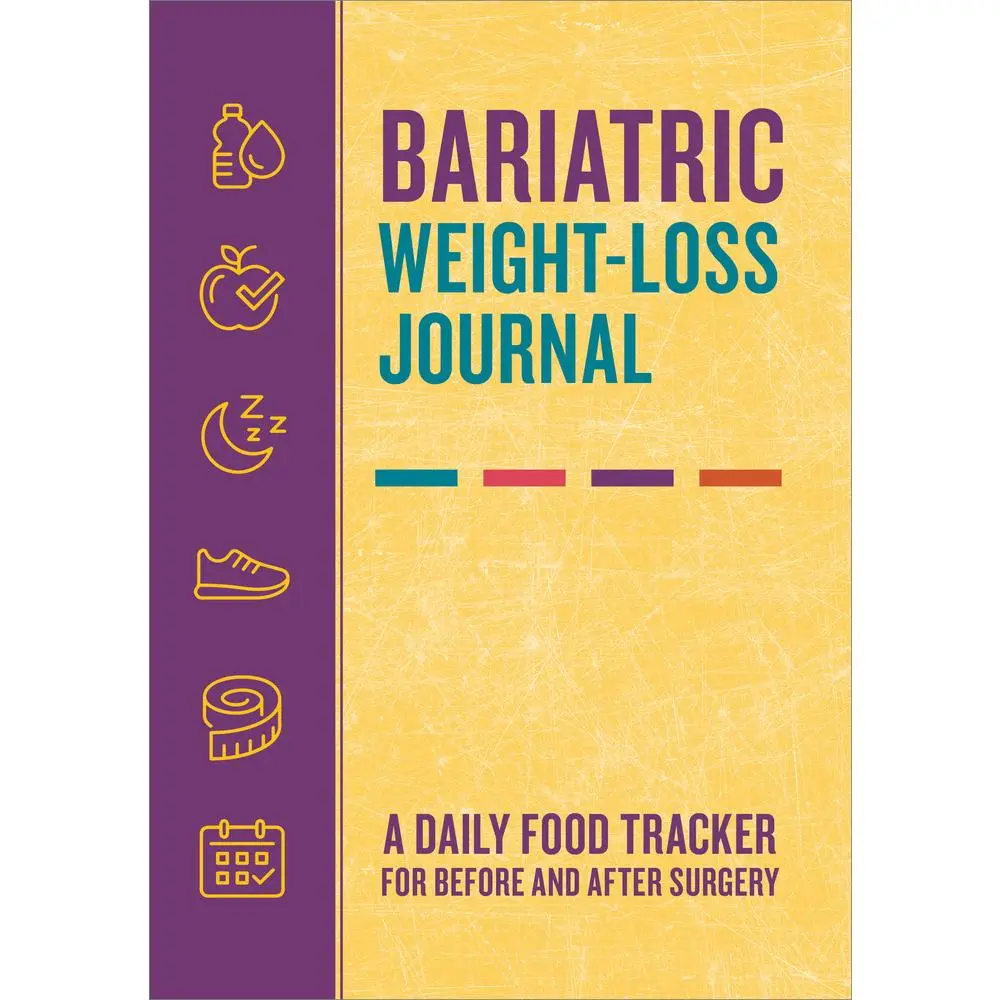 USED Book - Bariatric Weight-Loss Journal: A Daily Food Tracker for Before and After Surgery by Rockridge Press (Paperback) - english