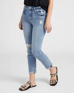 Carly High Rise Mom Jeans