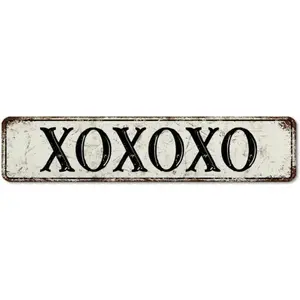 SignWedding SignValenes Day Decor SignBedroom SignVintage Metal  SignsMetal Signs for Bedroom DecorRetro Road Sign15.75inch x 3.94inch Variant