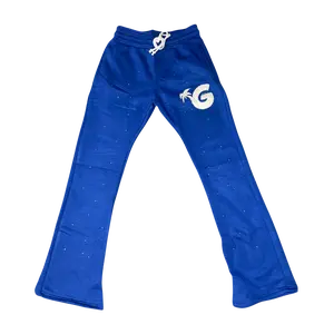 Gunjo Rhinestone Signature Joggers (Blue)