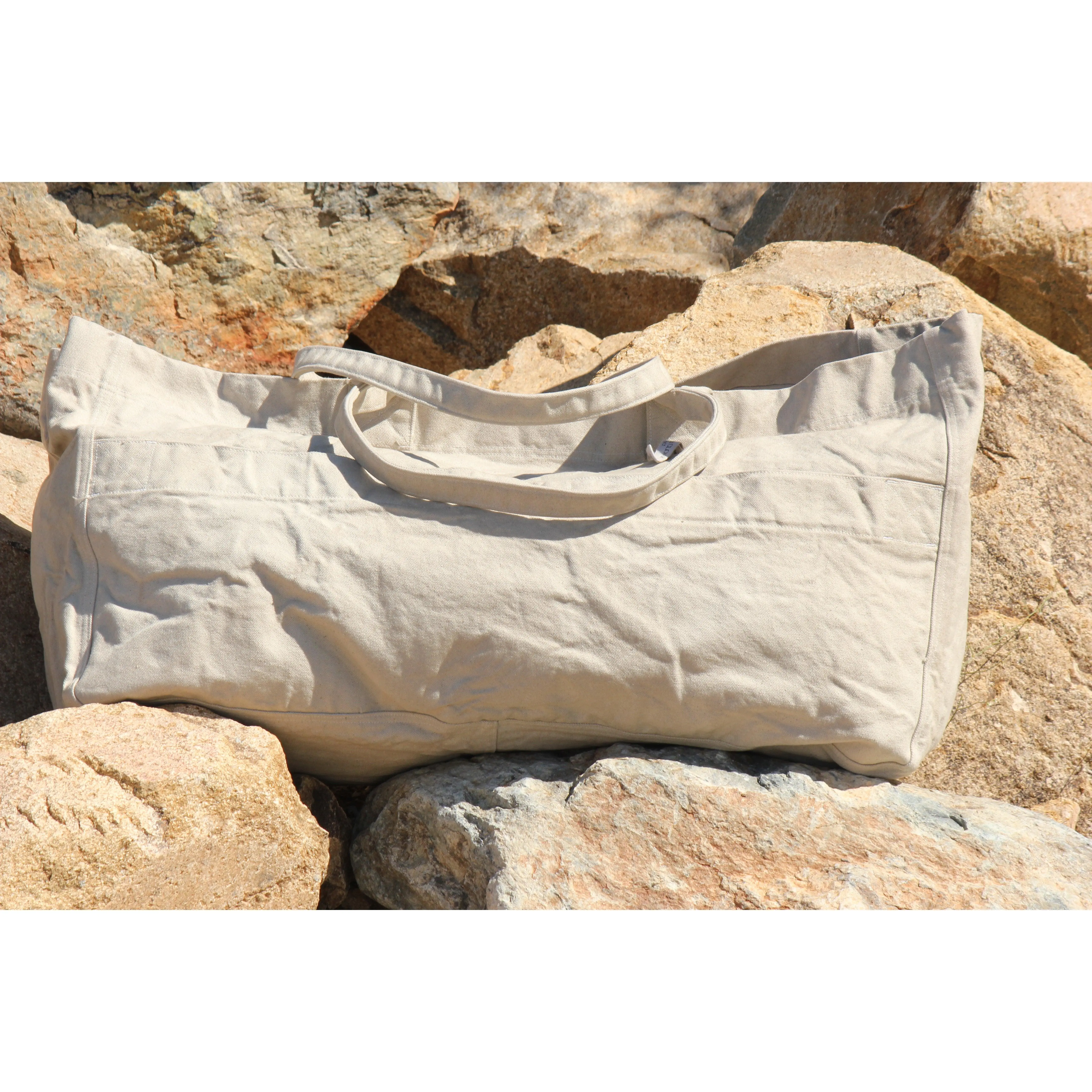 H&C ® Spacious Haversack Bag - Gray Stone