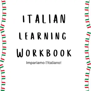 Italian Learning WorkBook
