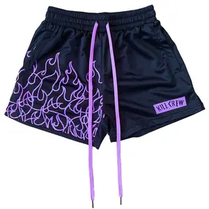 Basketball Sports Pants Mesh Breathable Outdoor Training Fitness Knee-Length Summer Shorts