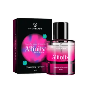 LoveryBlack Affinity For Her Pheromone Perfume - 50ml Womens Parfum Spray