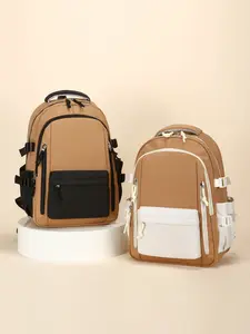 Unisex Casual Versatile New Sports Training Simple Shoulder Bag, Large Capacity Multi-Pocket Short Trip Fashion Travel Backpack