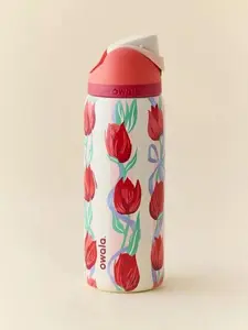 Owala Freesip Tulip Bouquet 24/32oz Water Bottle - Gift for Women Girls Friends Teens Birthday Christmas