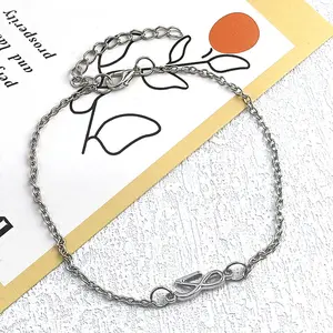 Kpop Idol Jungkook Logo Necklace Bracelet Trend Personalized Men's and Women's Jewelry Fans Couple Gifts