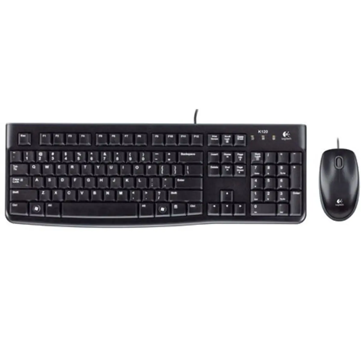 Logitech MK120 Wired USB Keyboard and Mouse