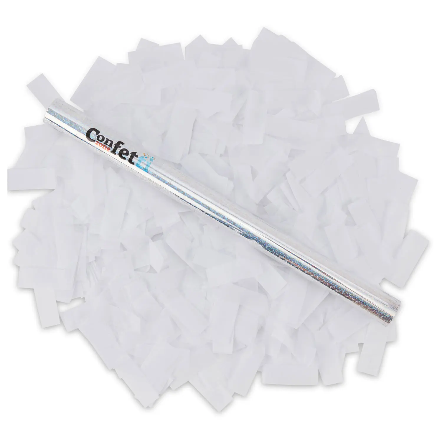 14" (35cm) Biodegradable Flame-Resistant Confetti Flick Stick, Pre-Loaded Single-Use Silent Mess-Free Deployment, Burst Effect for Weddings, Party Hosts & Photographers, Pre Loaded And Single Use