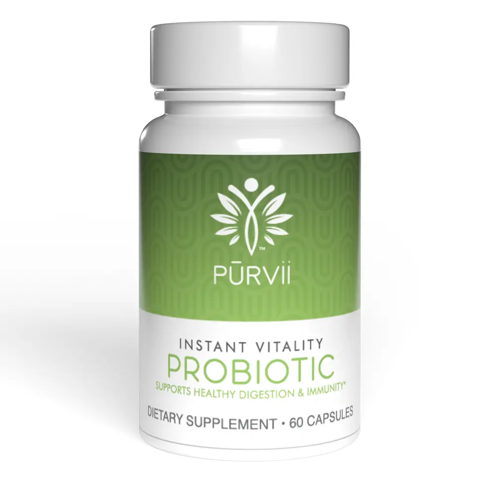 Purvii Probiotic Capsule, Digestion-Supporting Dietary Vitamin Supplement