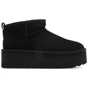 UGG Classic Ultra Mini Platform Boot Black 1135092-BLK Women's Fashion Shoes New