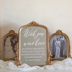 Wish You Were Here - Wedding Memorial Sign