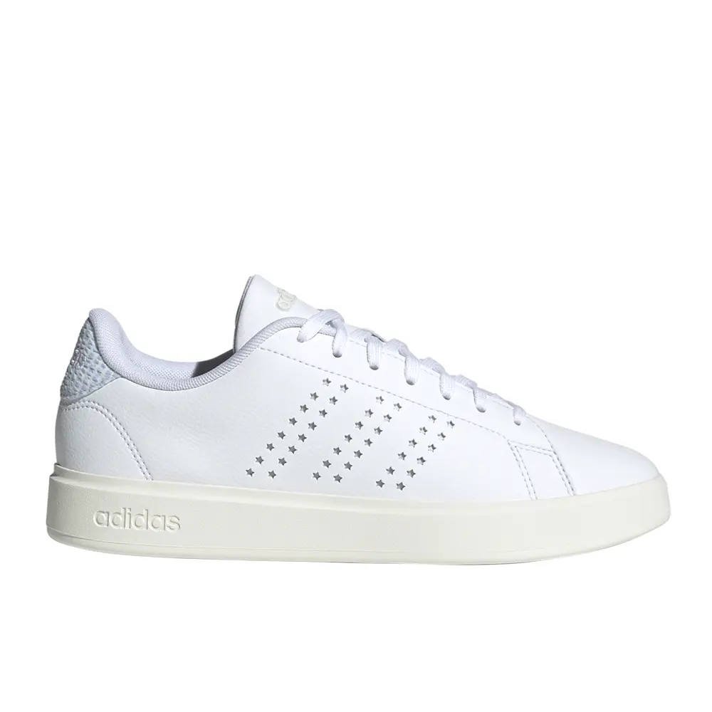 adidas Womens Advantage 2.0 Lace Up Sneakers Shoes Casual - White