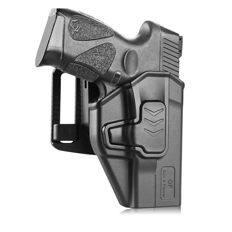 Adjustable OWB Holster for Taurus G3C / G2C / G2 / PT111 / PT140 – Optic Ready, Index Finger Release with Quick Release,Right Hand, competition,dealsforyoudays