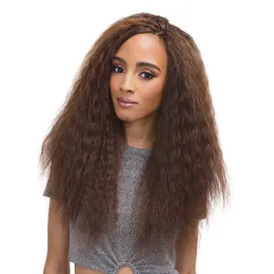 Janet Collection Human Hair Braids Wet n Wavy New Super French Bulk 4Pcs(18"-22")