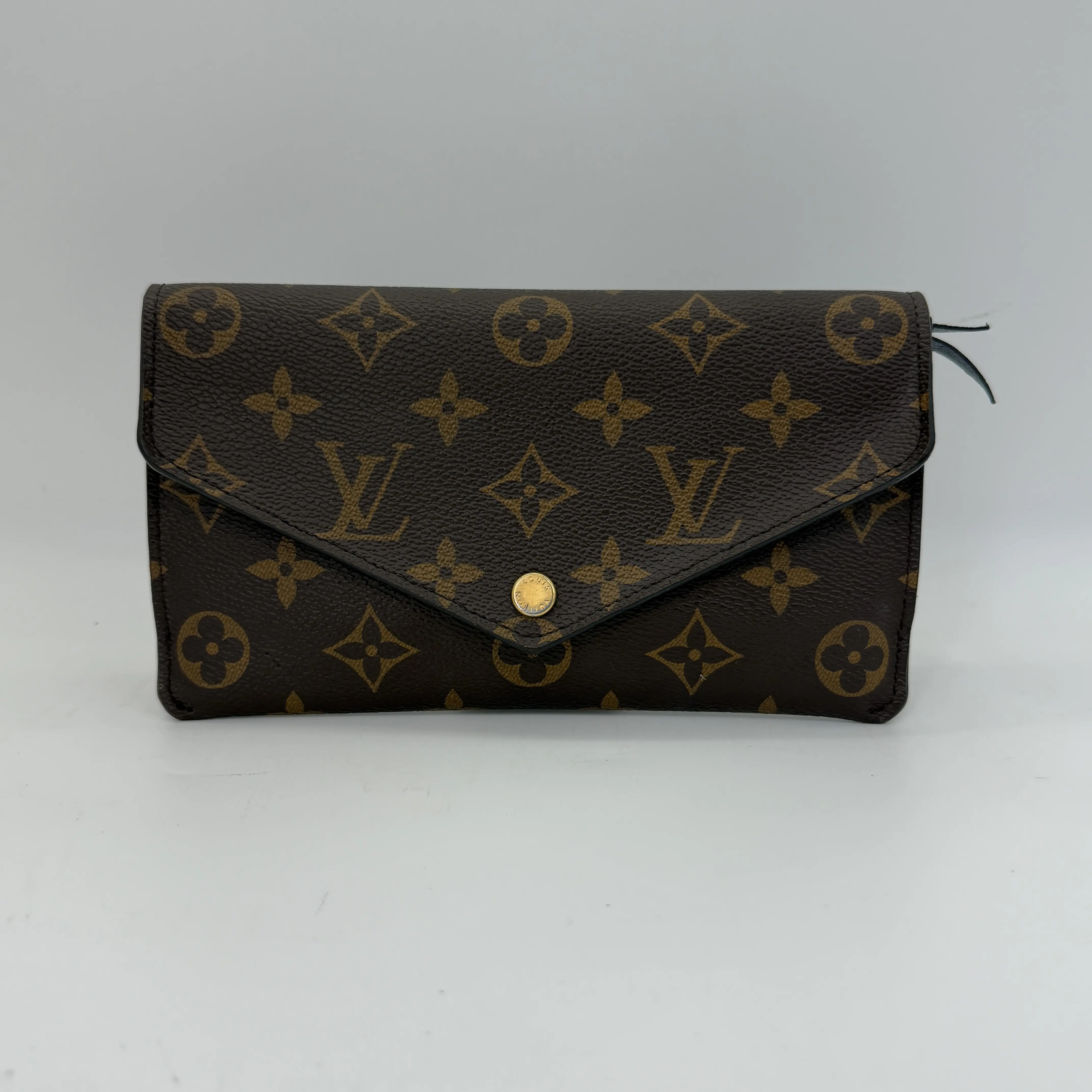 Pre-owned Louis Vuitton Monogram long envelope wallet