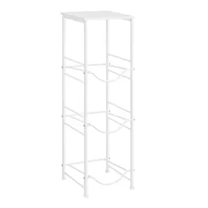 3 Tier Water Bottle Holder With Storage Shelve, 5 Gallon Water Jug Holder Stand With Shelf, 5 Gal Water Cooler Jug Rack, Water Bottle Organizer For Office, Kitchen, Living Room