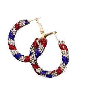 Red White and blue earrings Red White and blue earrings