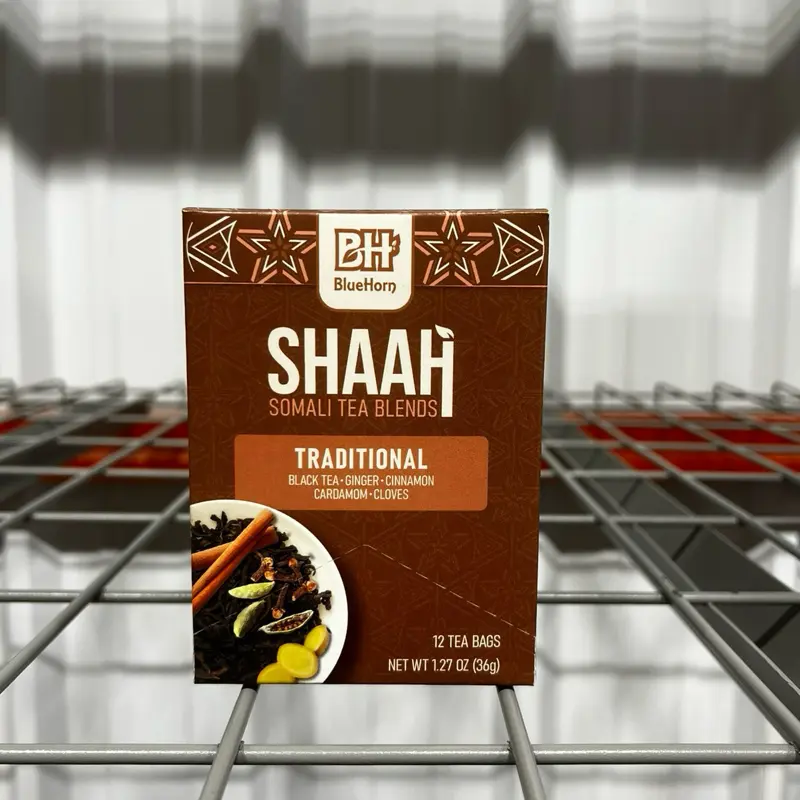 BlueHorn Tea:Tea Blend Tea Bags Version in air sealed Container for Home Use Beverage