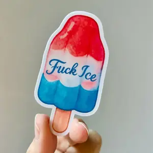 Bomb Pop Fuck Ice Vinyl Sticker