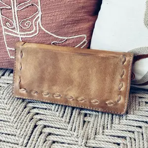Pelican Brown Vintage Leather Wallet