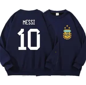 Messi 10 Argentina Soccer Fan Sweatshirt - Comfortable and Durable NE5RW DL676