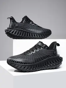 Men Women Casual Running Shoes, Anti-Slip Breathable Mesh Sneakers, Lightweight Outdoor Fitness Jogging Hiking Shoes, All Season Sports Footwear