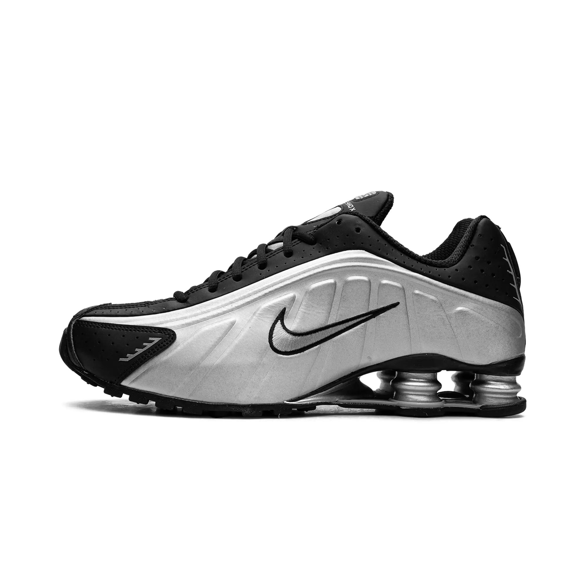Shox R4 "Metallic Silver / Black" HQ1988 007 Shox R4 "Metallic Silver / Black" HQ1988 007