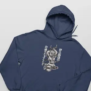 Anime Embroidery Design Available As T Shirt, Sweatshirt, or Hoodie Demon Hunter: Cosplay Streetwear.