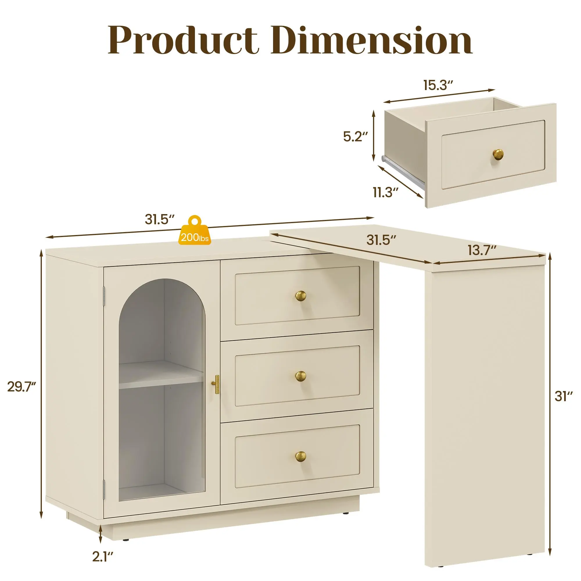 Style A-59"-Beige